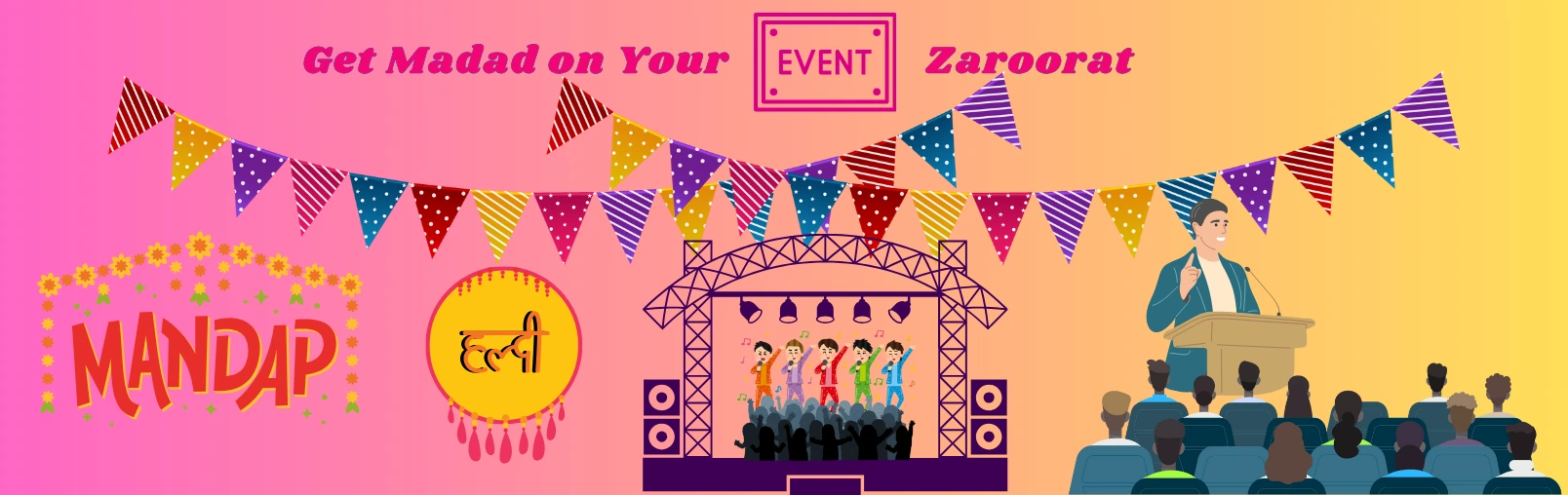 Event Services in Lucknow - Madad Zaroorat