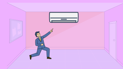 Split AC installation