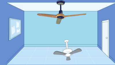 Fan replacement (ceiling/exhaust/wall)