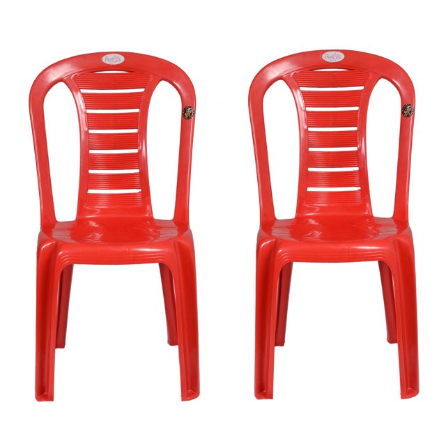Armless Plastic Chair